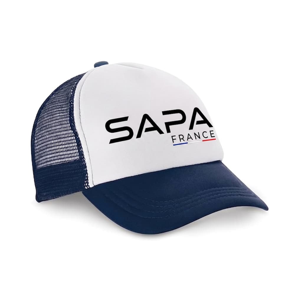 Casquette trucker personnalisée par SAPA France